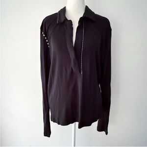 Alp n Rock Women Organic Cotton Embroidered Top XL Luxury Travel Sustainable